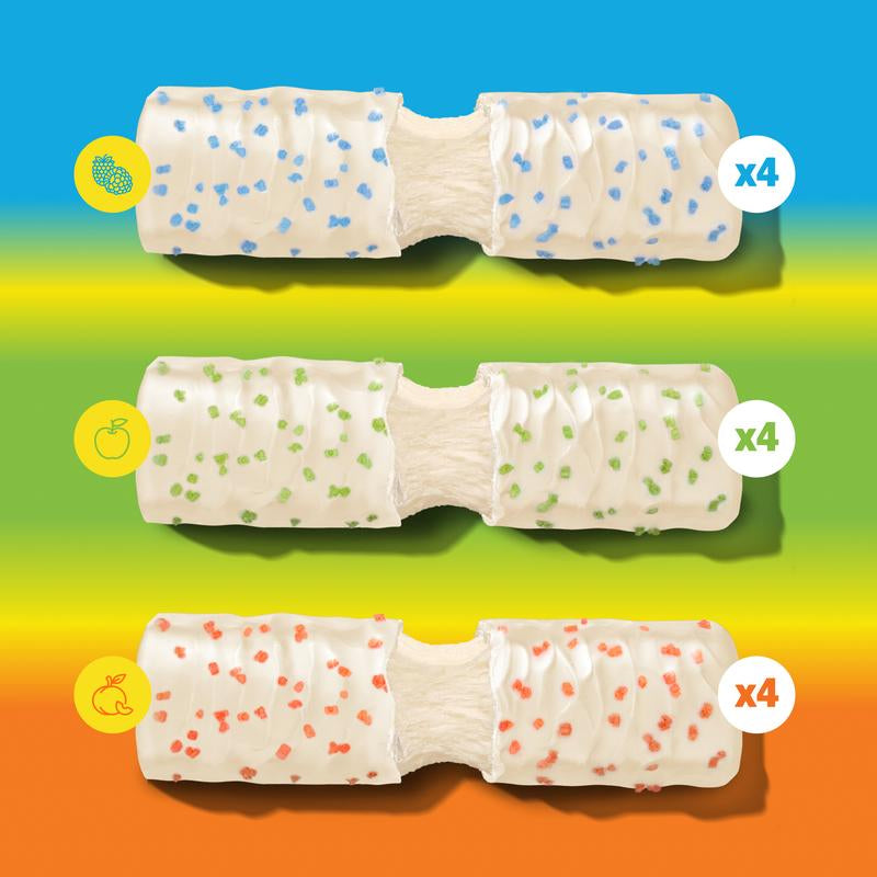 BUILT Sour Puff Variety Box, Blue Razz Blast Puff , Green Apple Crush Puff, Sweet Peach Punch Puff