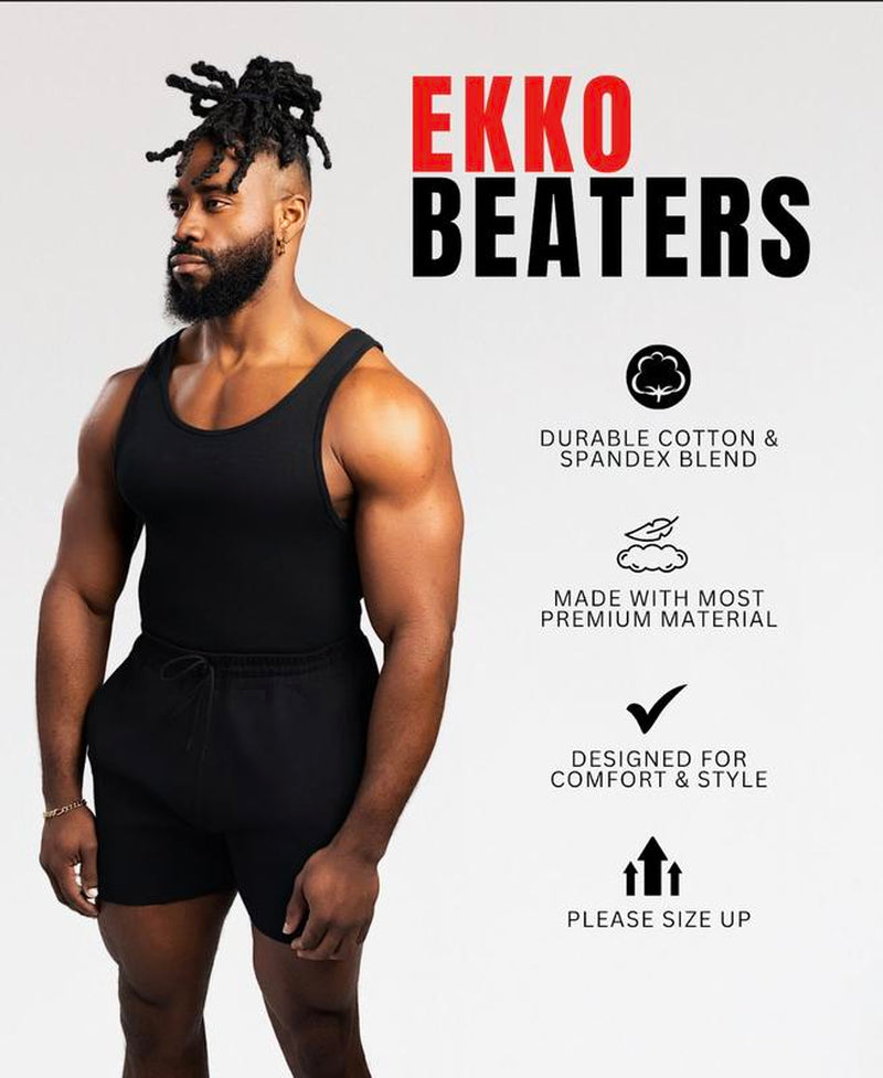 EKKO Beaters Tank Top - Please Size up | Cotton and Spandex